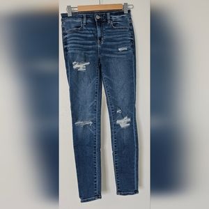 American Eagle High Rise Jegging, Size 4 Regular